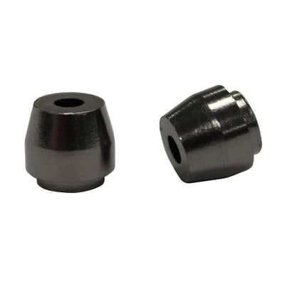 Chromatography Research Supplies 1/4" Ferrule 1/8" ID Graphite (10/pk)